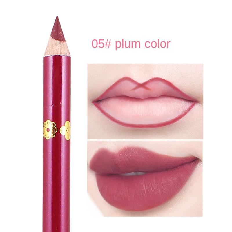 Lipstick Lip Liner 13 Colors Matte Waterproof Not Easy To Fade Non-stick Cup Velvet Lipstick Pen Makeup