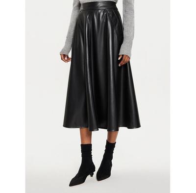 Lepanto Faux Leather Skirt