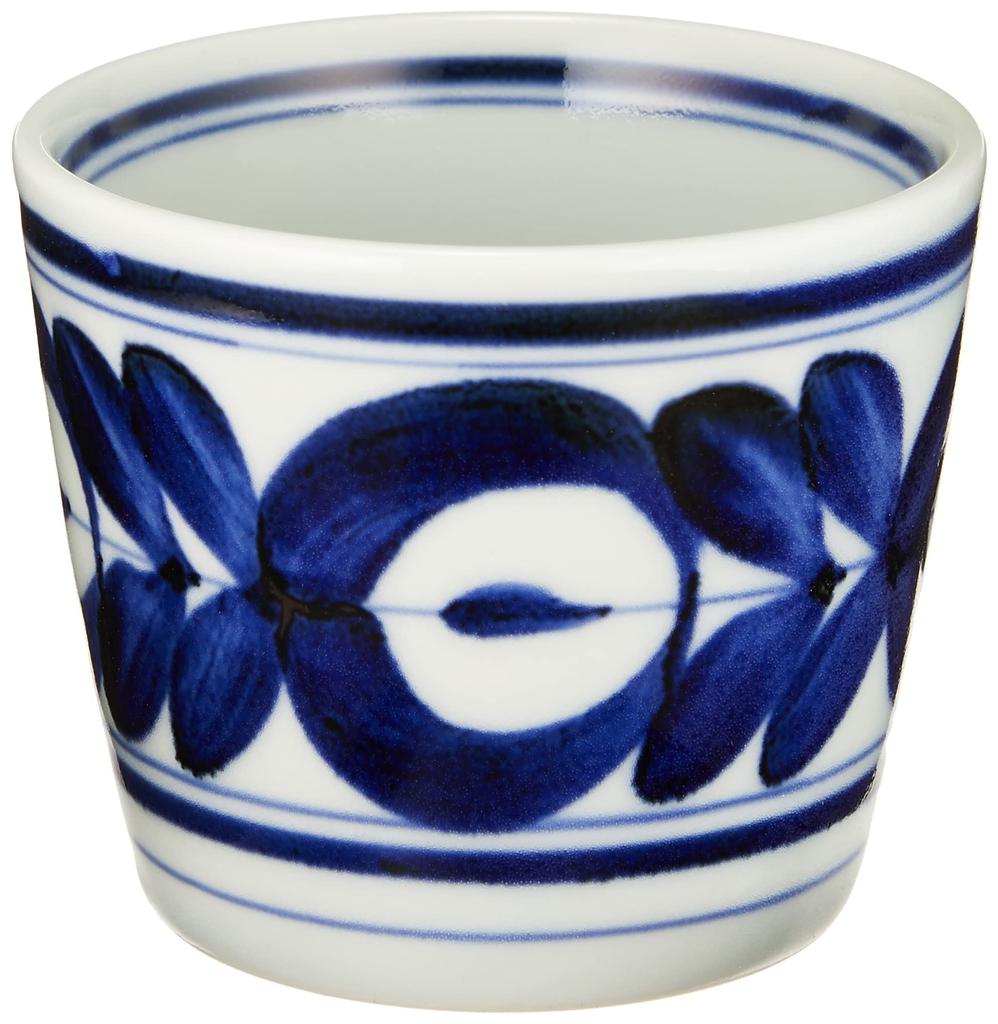 Hasami ware CtoC JAPAN Soba Mawari Hana x 170 Chocolate, design, 7.7 H6.5 (cm), (cc)