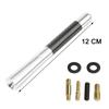 Universal 12CM Carbon Fiber Radio Aerial Radio Aerial Antenna Radio FM/AM Metal Receiving Antennas Short Stubby Mast Antenna