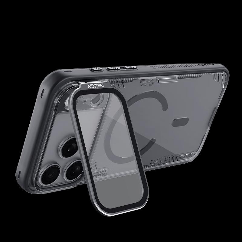 Magnetický kryt na telefon Nillkin Prop s krytem objektivu a stojánkem