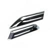 2Pcs Air Flow Fender Chrome Side Hood Vent Decoration