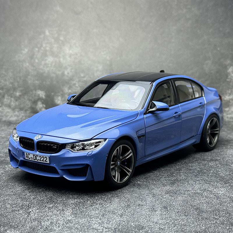 NOREV diecast model 1/18 BMW M3 F80 car model static display holiday gift collection