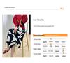 2023 New Women's Autumn Print Pleated Mid-Length High-End Casual Skirt