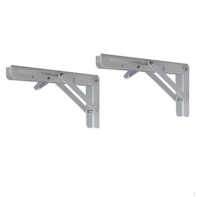 2 Stück Klappregalwinkel DIY für Tisch Werkbank Platzsparend Stabil mit Schrauben Dreieck
