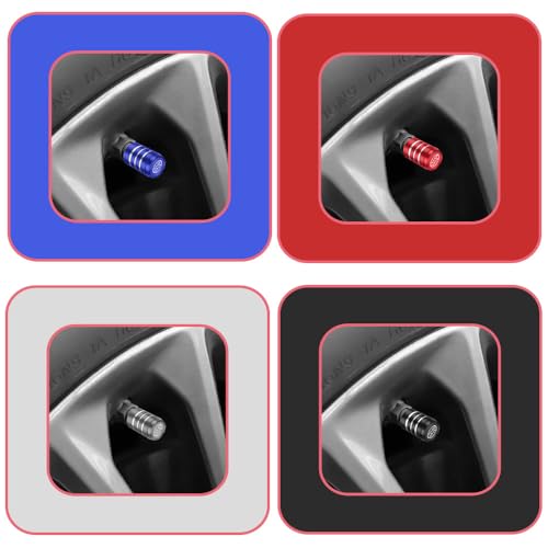 KOKATO GT 86 Aluminum Valve Caps Tire Valves Air Valve Caps Premium Alloy Anti-corrosive Anti-theft Oxidation Resistant Waterproof Dustproof Prev