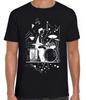 Play That Beat Drummer Drums Classic Jazz Rock Music Gift Tee Black T Shirt 527 Unisex T-Shirt