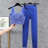 Export High Strength Beauty Back Exercise Underwear Women's Bubble Wrap Running Gathering Vest Tops Workout Bra Yoga Suit