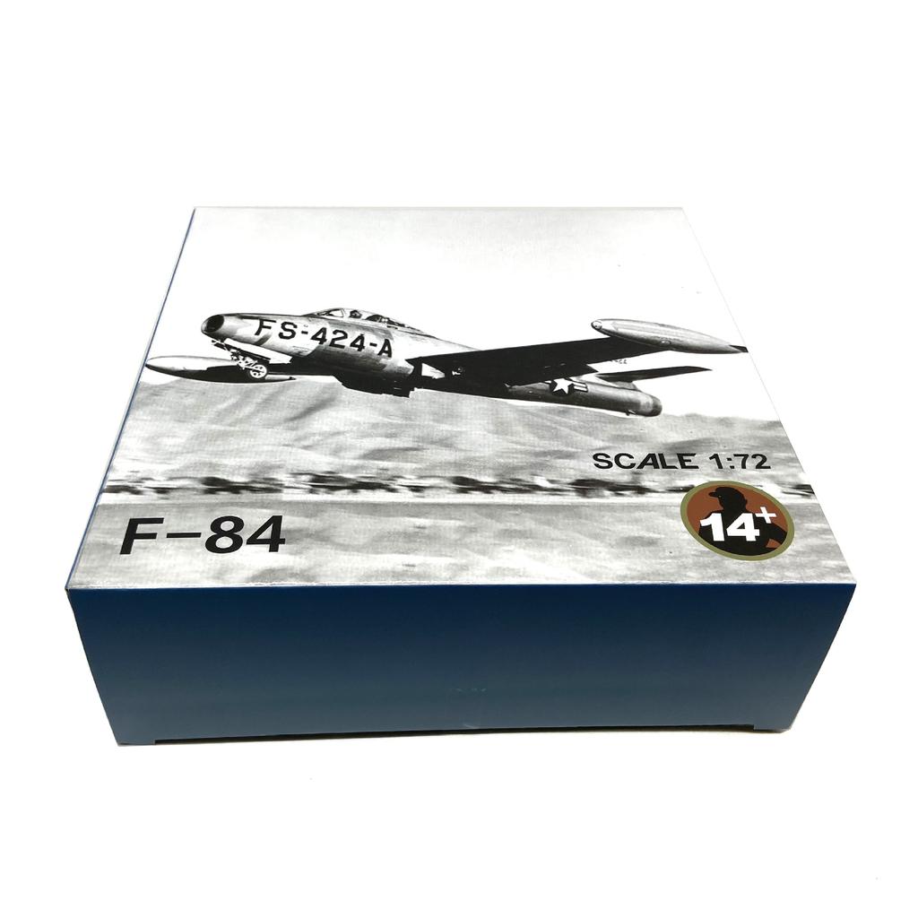 1/72 Scale Aircraft F-84 Thunderjet Fighter Military Model Airplane Replica Alloy Material Collected Aviation Gift Souvenir Plan