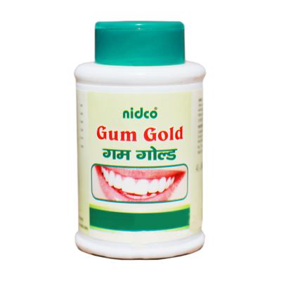 Gummi gull: tannpleiemiddel (60 g), Gum Gold Urtetannpulver,