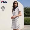 Women's Printed Polo Knit Dress