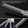 Portable Butterfly Comb Good Weight Balance Rotate Smoothly Long Service Life Butterfly Training Comb for Beginner