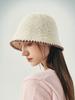 Olinkeompeulliteu Pigtail Bucket Hat (Ivory For Warm Tones)