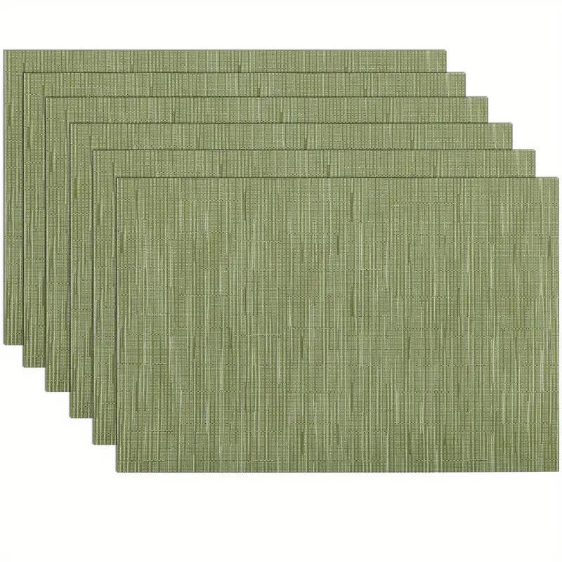 Classic Collection Linen Placemat for Dining Table - Heat Insulation Pad for Living Room and Restaurant Decor