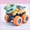 Dinosaurier Trägheit Bagger Muldenkipper Betonmischer Tank Geländewagen Spielzeug für Kleinkinder