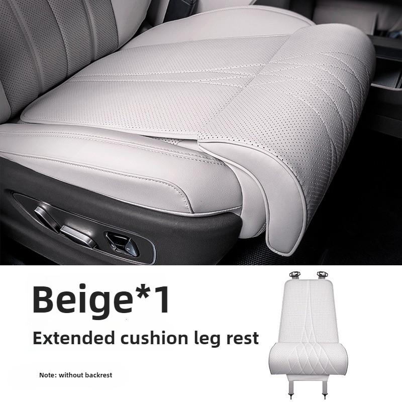 New Car Seat Leg Support Extension Suede Universal Auto Seat Extender Leg Cushion For Driver Memory Foam Seat Padding Mat Cover