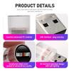 Car USB Light mood lamp Plug Play interior Decorations For Mitsubishi Outlander Lancer L200 ASX Pajero Grandis Eclipse