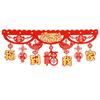 Decorative Chinese New Year Dragon Banners Felt Spring Festival Hanging Flag  Lunar New Year