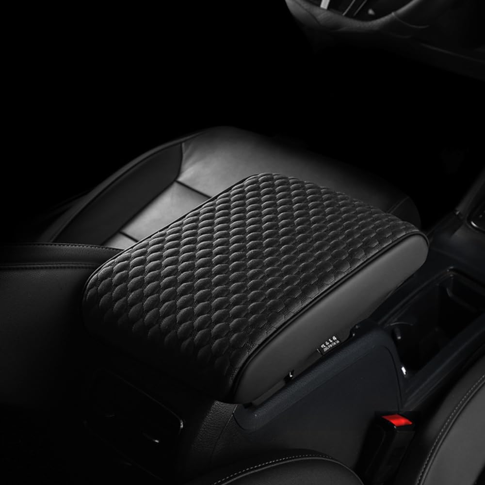 Car Armrest, Armrest Cushion, Car Armrest, Console Box Pad, Center Console Cover, Breathable, Durable,