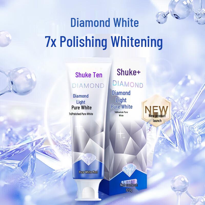 

Saky Diamond Whitening Toothpaste 120g x 3-pack