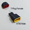 1PCS RC Battery Connector Adapter XT30 XT60 XT90 T-Plug TRX Male to Female Plug For RC LiPo Battery Charger