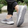 Men's Summer Mesh Casual Sneaker Flat Bottomed Comfortable Jogging Lightweight Lazy Soft Soled Breathable Vulcanized Shoes