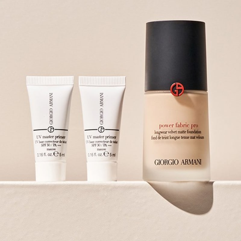 

[Armani Beauty] Тональный крем Power Fabric PRO 30 мл x 7 (Выберите 1) *Включает 2 х 5 мл УФ-праймера* No. 1.75