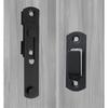 Metal Security Door Latch - Sturdy Heavy-Duty Lock for Barn & Sliding Doors, Anti-Theft Protection, Industrial Strength Hardware,