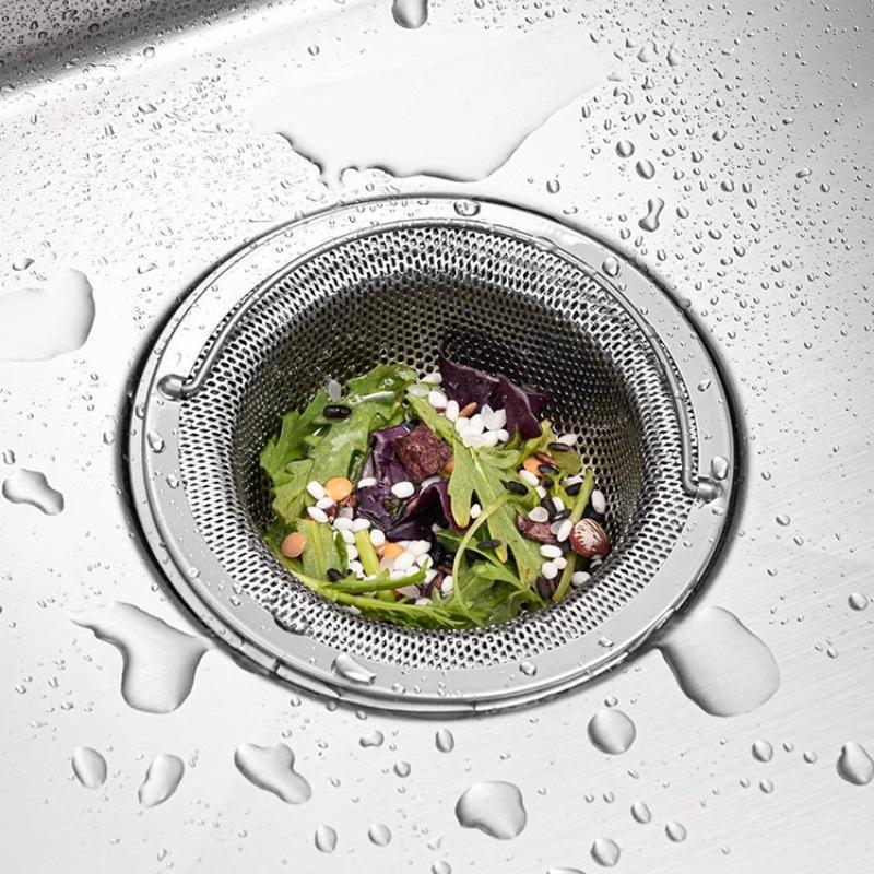 Universal Stainless Steel Kitchen Sink Garbage and Vegetable Filter