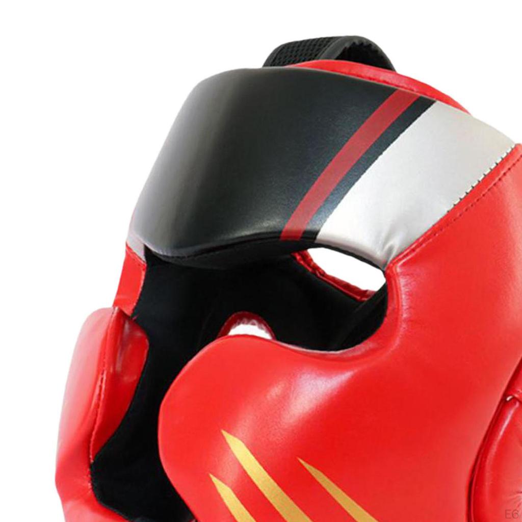 Boxing Headgear Face Cover Thickened Comfortable Forehead and Ear Protection Full for