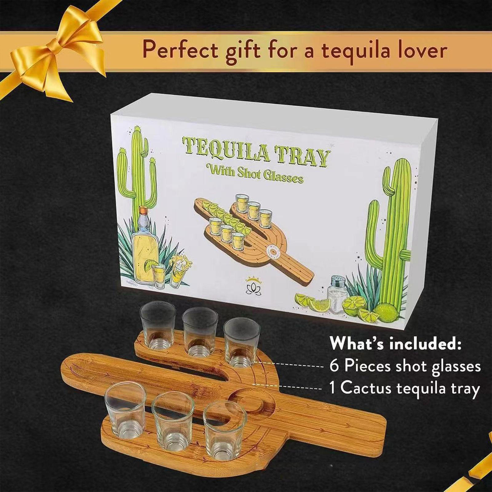 

Cup Glasses Holder Wooden Tray Reusable Barware Accessories Board Serving for