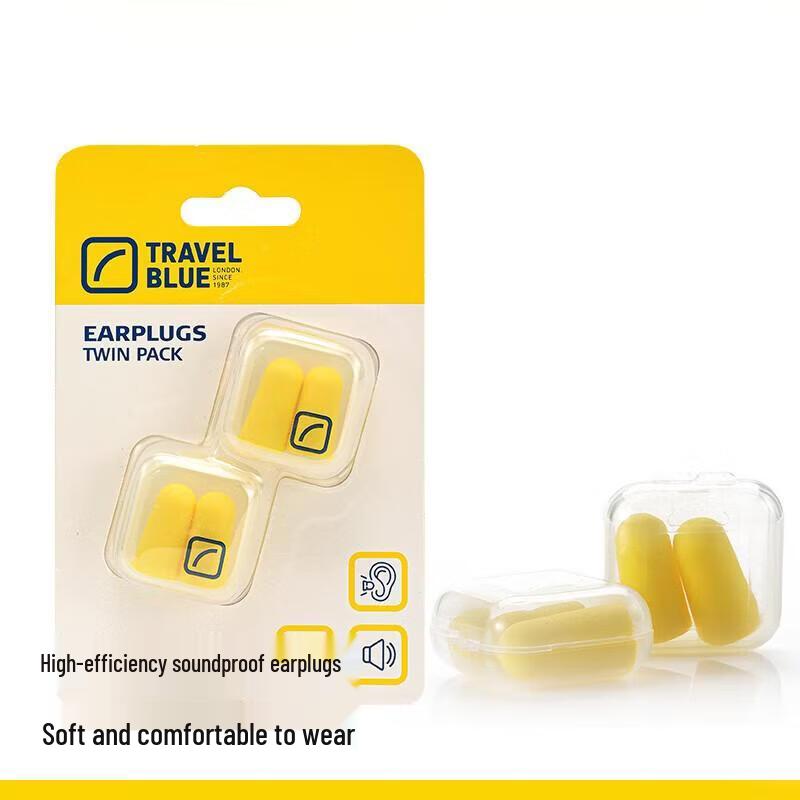 Travel Blue Earplugs (2 Sets)
