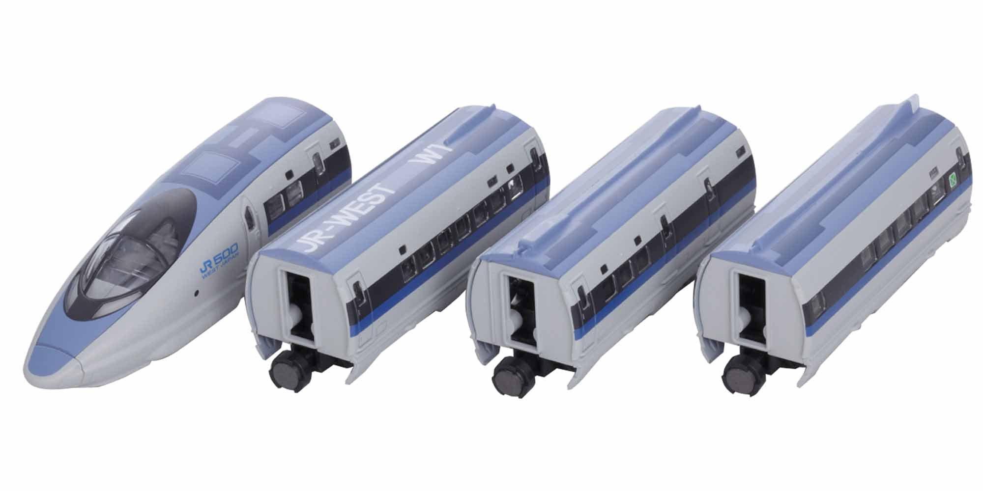 

B Train Shorty Shinkansen 500 Series Nozomi A Set Пластиковая модель