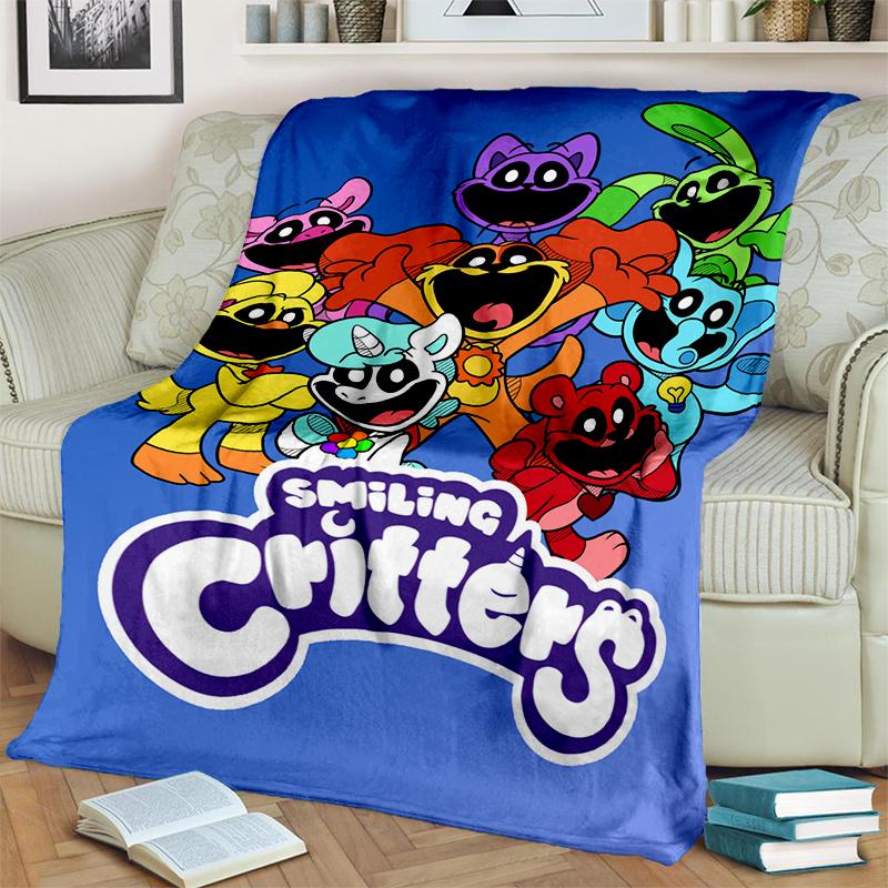29 Style New Cute S-Smiling C-Critters Catnap Craftycorn Cartoon Blanket,Soft Throw Blanket for Home Bedroom Bed Sofa Kids