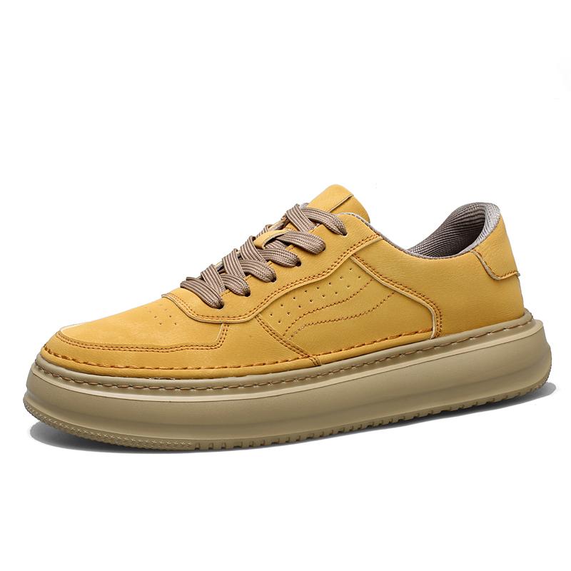 

Men Casual Sneakers Fashion New Arrival Mens Shoes Skateboard Footwear Super Soft Leather Leisure Walk Male Tenis Masculino Trainers 39