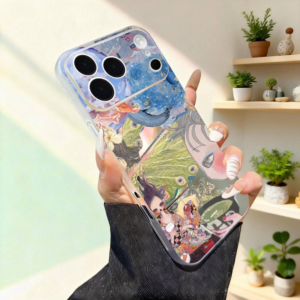 

A-Aya T-Takano Girl Cute Phone Case For iPhone 17,16,15,14,13,12,11,Pro,Max,Plus,Mini,SE4,E Magnetic For Magsafe Wireless iPhone17air
