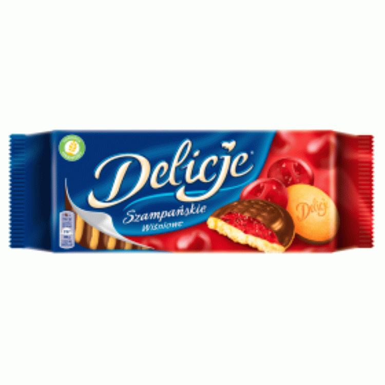 Delicje Szampańskie Cherry Cookies 147G Mondelez