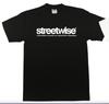 Streetwise Stencil Graphic T-Shirt Black & White M-5XL Unisex T-Shirt