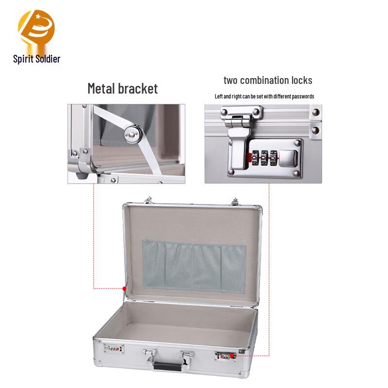 Ling Bing Aluminum Alloy Business Storage Case