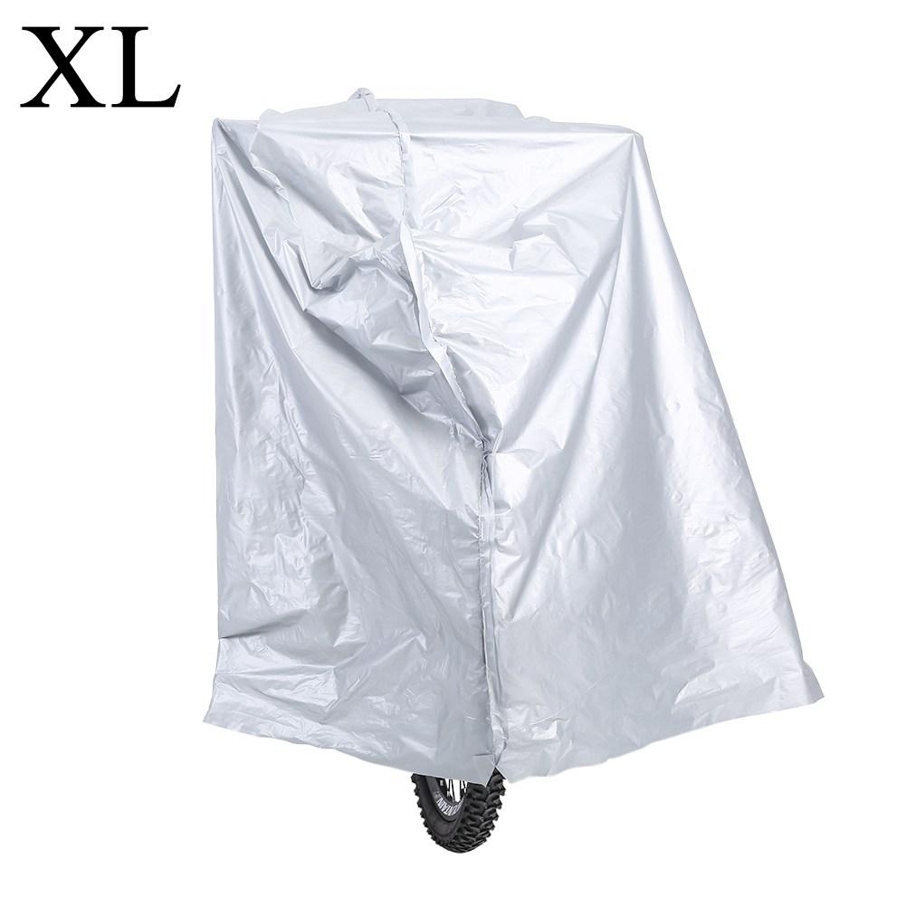 Wasserdichter Regenmantel Regenschutz Staubdichter Schutz für Fahrrad Roller Motorrad (XL)