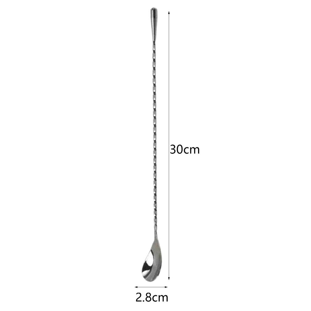 Cocktail Mixing Stirrer Stirring Tea Spoon Mixing Stirrer for Tea Coffee Bar