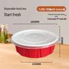 FangJiaJie 700ml Round Disposable Takeaway Food Containers