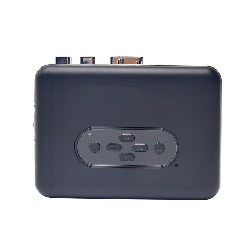 Portable Cassette Tape to MP3 Converter USB Cassette Player Capture Recorder Tape Player Convert Tapes to U-Disk