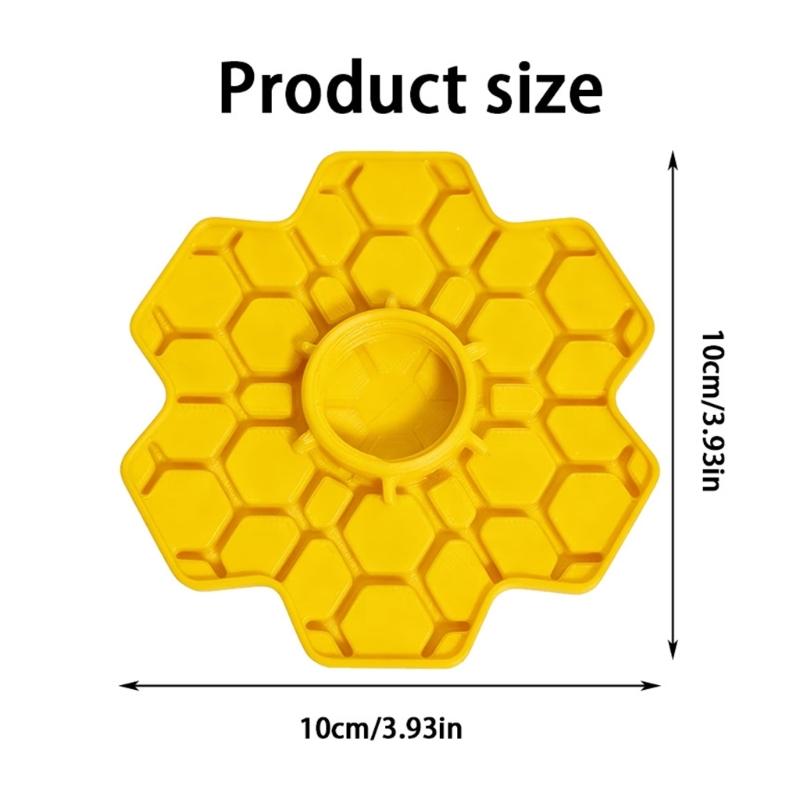 3D Printed Bees Water Feeders Safe Drinking Dish Safe Honeybees Drinking Station for Garden Patio Beekeeping Supply