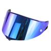 Visière de Casque de Moto Lentille PISTA GPRR CORSA Fumée Bleue Teintée Pare-brise Électroplaqué Avec Aileron Accessoires