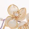 1Pcs Cool Jade Orchid Flower Hairpin For Women Chinese Style Flower Hair Stick Handmade Jewelry Hair Accessory Hanfu Hair Comb