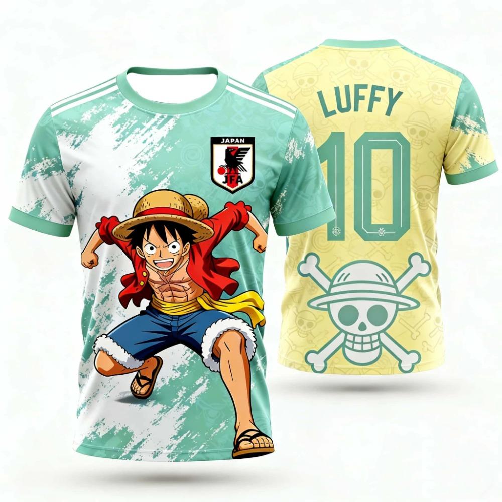 2026 Japonsko One Piece pánské rychleschnoucí tričko pro dospělé