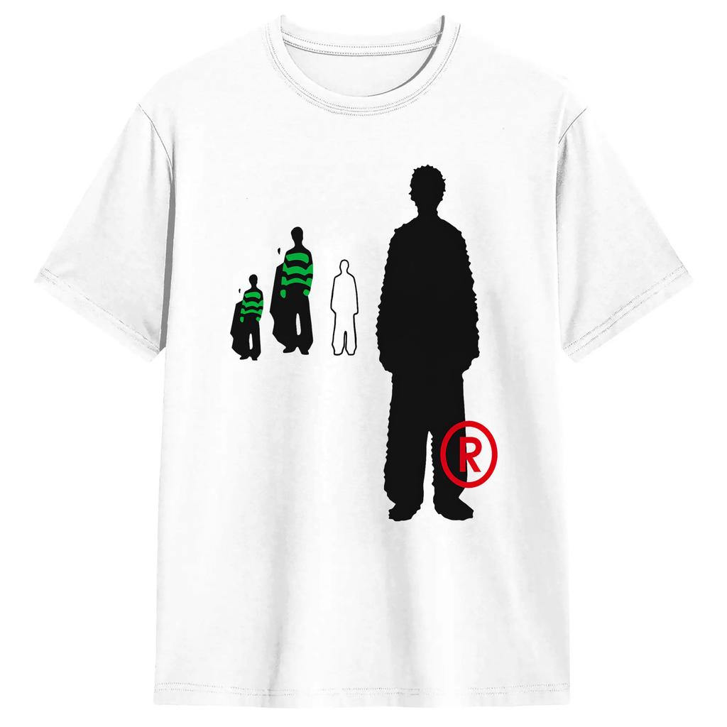 New Niche Street Style Versatile T Shirt Unisex Pure Cotton Leisure TShirt O Neck Tees Short Sleeve Clothes Gift Idea