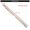 Steel Socket Rack Holder Tool Organizer Wall Mounted Socket Rail Holder Simple Installs for Garage & Workshop Storage