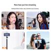 2-Meter Photography Light Stand with Tripod and Mobile Phone Holder for Live Broadcast